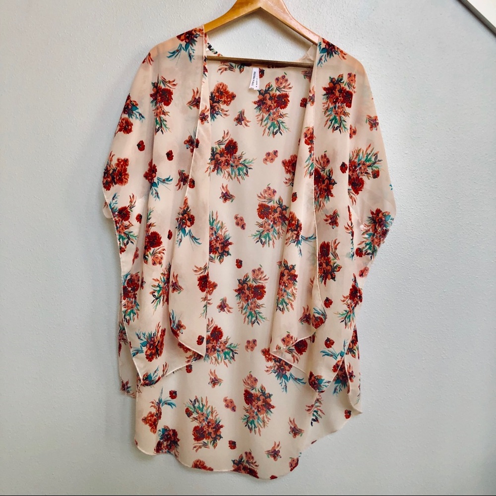 Floral kimono